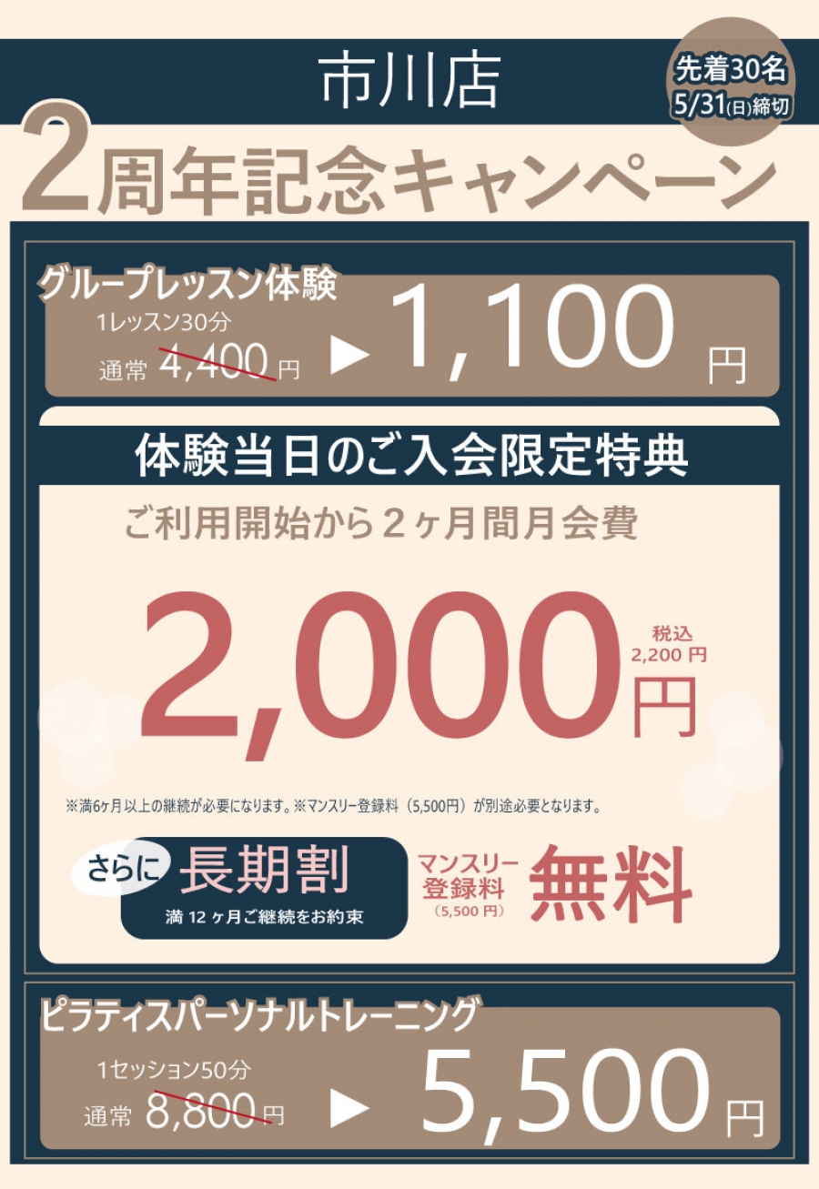 市川店キャンペーン