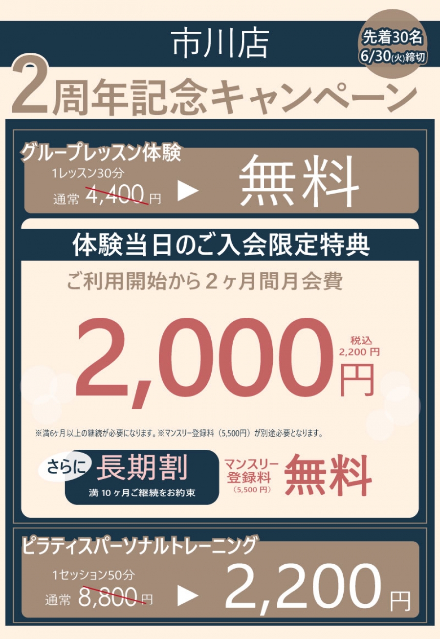 市川店キャンペーン