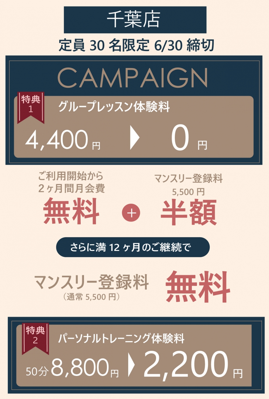 千葉店キャンペーン